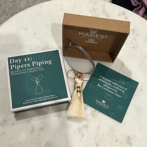 Pipers Piping Christmas Ornament NWT